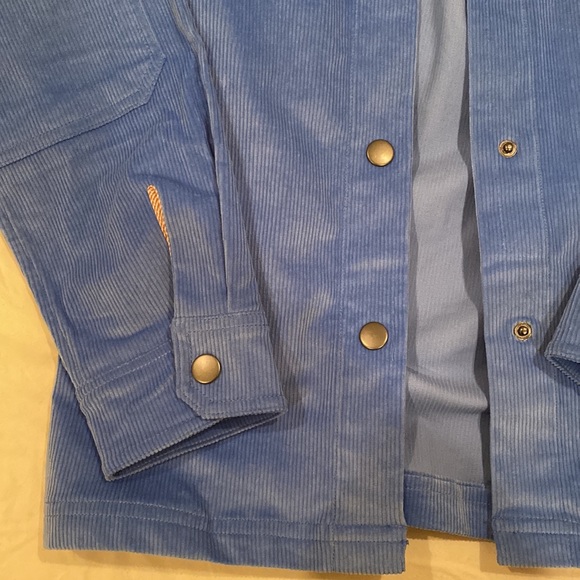 Wildfang NWT women oversized jacket in blue, size S, brand new with tags - Picture 3 of 6